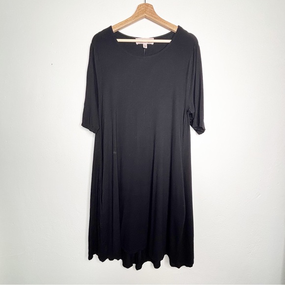 Philosophy Dresses & Skirts - Philosophy Black Stretch Side Pocket Dress Size XL NWT